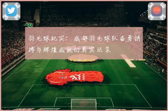 羽毛球纪实：成都羽毛球队奋勇拼搏与辉煌成就的真实记录